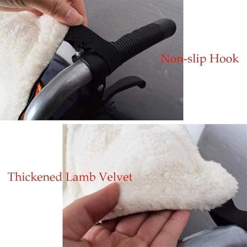 Fleece Lined Wheelchair Blanket, Wheelchair Warming Blanket, Packable Nap Travel Accessories, Wheelchair Warm Covers Blanket for Sofa Wheelchair Office Warmer - Image 4