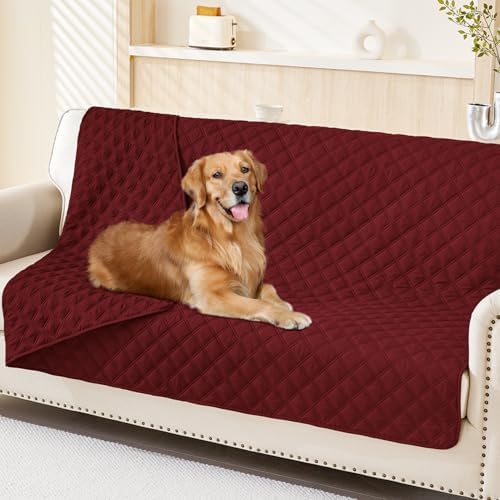 Smiry Waterproof Reversible Pet Couch Covers for Dogs by Smiry