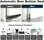 Automatic Door Bottom Seal, Recessed Drop Down Door Sweep Aluminum - Image 5
