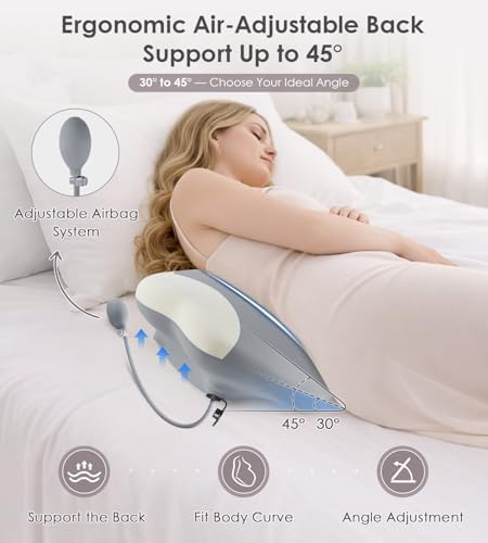 DONAMA Memory Foam Pregnancy Pillow for Sleeping, Cooling Maternity Pillow - Image 2