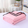 Lightweight Summer Quilt - Breathable Solid Color Comforter for Twin/Full Beds, Soft Portable Bed Cover, Cozy Quilted Home Decor for Warm Nights by Unknown