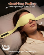 3D Sleep Mask for Side Sleepers, 100% Blackout, Hardware-Free, 1.3 oz - Image 4