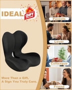 Office Chair Seat Cushion with Back Lumbar Support, Ergonomic Memory Foam - Image 7
