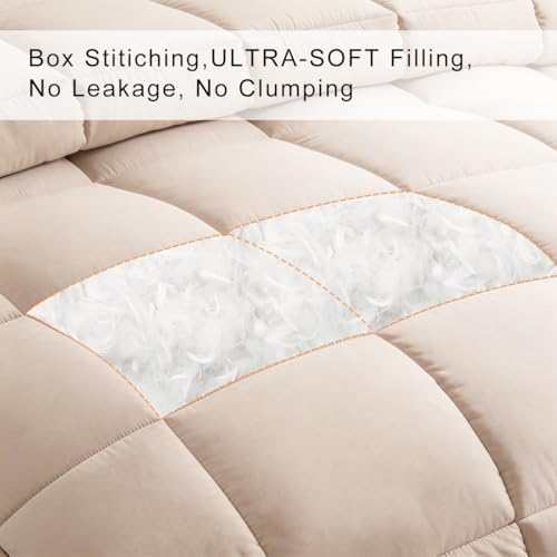 COHOME Twin/Twin XL Size Warm Comforter - All-Season Duvet Insert - Image 3