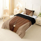 Erosebridal Black Woman Toddler Comforter Set African American Bedding Set for Teens Adult Afro Black Female Quilt Comforter Pretty Woman Magical Bed Set Room Decor (1 Comforter, 1 Pillowcase) - Image 3