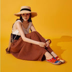 UIN Slipper Woman Travel Art Painted Shoes Wide Toe Casual Home Slip On Mules Malaga - Image 3