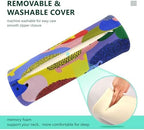 Jungle Porcupine Pebbles Multicolor bamboos Neck Roll Pillow Cover Travel Pillow Cylinder soporte para el Cuello - Image 4