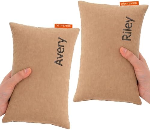 Pipsqueak Travel Pillow - Small, Mini, Tiny - 11 x 7 in, Microfiber by UrbanInfant