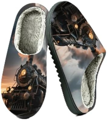 Slippers for Women Men, Memory Foam House Shoes by Unknown