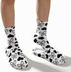 House Slippers for Women Washable Closed Toe with Cute Socks - Image 2