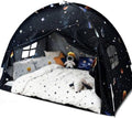 Full Bed Toddler Canopy Tent, Kids Indoor Canopy Privacy Space Sleep Tents by Sherilyn