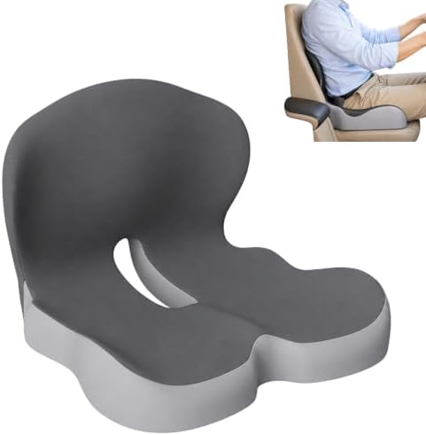 Celinva Orthopedic Cushion, Car Seat Cushion, Back and Seat Cushion by Unknown