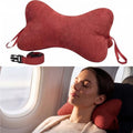 AceOrbit Dog Bone Shaped Travel Neck Pillow with Removable Cover,Red by Unknown