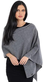Velanio Cashmere Poncho for Women - 100% Mongolian Wrap & Dress Topper by VelanioCashmere