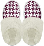 Cotton Slippers With Fluffy Edges House Slippers Non‑Slip Sole by Unknown