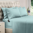 DREAMCARE King Size Sheets Set - 6 pcs Breathable Cooling Sheets King Size by DREAMCARE