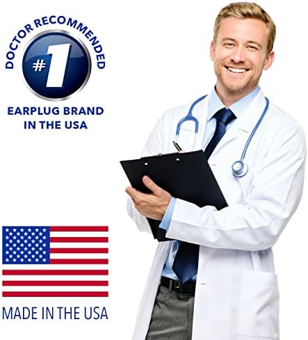 Mack's Ultra Soft Foam Earplugs, 100 Pair - 33dB Highest NRR, Comfortable Ear Plugs for Sleeping, Snoring, Travel, Concerts, Studying and Loud Noise | Made in USA (Pack of 4) - Image 3