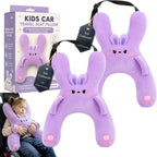 Kids Car Travel Seat Pillow H Shaped Plush Neck Support for Road Trip Naps by Unknown