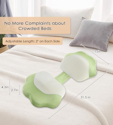 DONAMA Memory Foam Pregnancy Pillow Maternity Wedge Pillow for Side Sleeper - Image 2