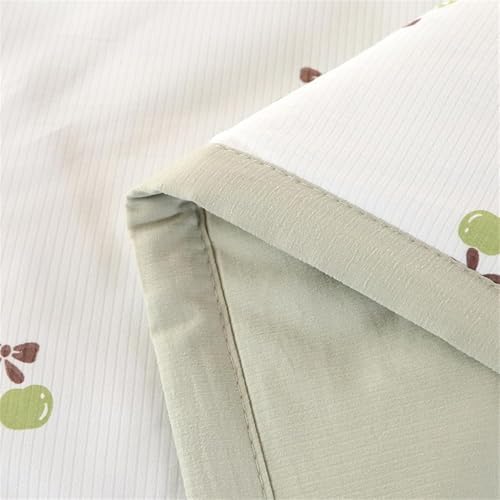 Coverless Duvet Single Double King Size, Reversible Summer Quilted Duvet Cosy and Lightweight Quilt Breathable Bedspreads Quilted Throw for Beds,Green 3,200 * 230cm - Image 7