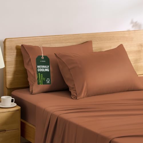 TOSMO Luxury Bamboo Viscose Pillowcase | Pillow Cases Standard Size by Tosmo