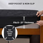 Bedsure Twin XL Mattress Pad, Mattress Topper with 8-21 Inches Deep Pocket - Image 6