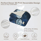 Sleepwish Lunar Eclipse Moon Sherpa Blanket Queen 90x90 in - Image 7