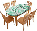 Dining Table Pads, Plaid Pattern Printed on Table Cloth with Elastic Fitted Edges, for Parties & Celebrations Holiday Dinners, Fits for 52" x 70" Oval Tables by tablecovertablecloth