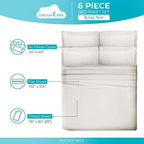 DREAMCARE King Size Sheets Set - 6 pcs Breathable Cooling Sheets King Size - Image 4