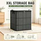XXL Foldable Storage Bag with Reinforced Handles (3) - Image 2
