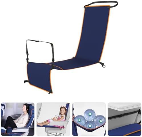 Portable Essential Polyester Foldable Airplane Footrest Hammock Travel - Image 7