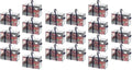 VENO 20 Pack Heavy Duty Moving Bags, Extra Large Storage Bags with Reinforced Handles & Strong Zippers, Foldable & Reusable Moving Box Alternative for Clothes & Dorm Storage by Veno