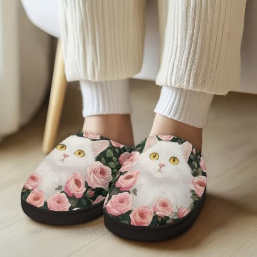 Spa Slippers Home Slippers, Anti-Slip Comfort Lightweight Slippers Closed Toe Casual Shoes House Slippers for Bedroom Home - Image 2