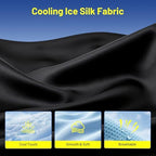 Car Pillow for Honda Hrv,Car Neck Pillow,Lumbar Support Pillow for Car,Memory Foam Pillow,Ergonomic Pillow,Adjustable and Washable,Car Essentials for Long Trips,Car Accessories,Ice Silk,1 Set - Image 5