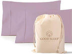 1000 TC King Pillowcases Set of 2 100% Egyptian Cotton Pillow Cases by GoodSleepBedding