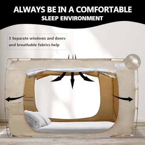 Bed Tent Bed Canopy Tents for Adult and Kids Twin Full Queen King Size - Image 3