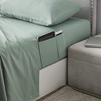 Byourbed Bedside Pocket Sheet Set - Supersoft Alloy Gray (Queen Size Bedding Sheets) - Image 3