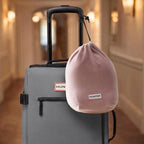 Hunter Ellis Contour Travel Neck Pillow, Pale Mauve, 11" x 10" x 6" - Image 6