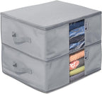 Cedar Clothes Storage Bag Organizer, Protects From Moths, Set of 2, Grey by HOLDN%E2%80%99STORAGE