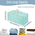 VENO 6 Pack Heavy Duty Moving Bags with Backpack Straps, Zippers & Handles, Extra Large Packing Bags for College Dorm Essentials, Moving Supplies Alternative to Cardboard Moving Boxes - Image 3