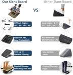 StrongTek Slant Board, ABS Plastic, Portable, 5 Angles 20°-50°, Non-Slip - Image 3