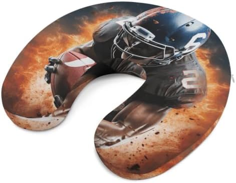 Personality Memory Foam Travel Neck Pillow Neck Head Cushion Pillow - Image 6