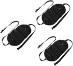 STOBOK 3pcs Airplane Footrest Hammock Travel Foot Sling for Airplane and Train Lightweight Memory Design Ergonomic Support for Comfortable Feet Relaxation by STOBOK