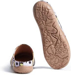 UIN Slipper Woman Travel Art Painted Shoes Wide Toe Casual Home Slip On Mules Malaga - Image 3