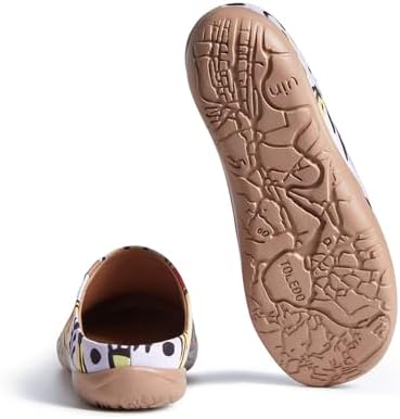UIN Slipper Woman Travel Art Painted Shoes Wide Toe Casual Home Slip On Mules Malaga - Image 3