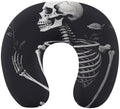 Aesthetic Skeleton U Shape Memory Foam Travel Neck Pillow by Unknown