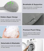 Adjustable Pregnancy Wedge Pillow for Belly & Back Support, Compact Design - Image 6