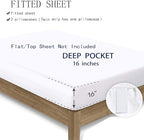 Erosebridal Kids Camping Tent Full Bedding Set,RV Camper Fitted Sheet Camping Decor for Travel Trailer,Rustic Cabin Bear Fox Bed Sheets Woodland Adventure Bed Set,2 Pillowcases (No Flat Sheet) - Image 6