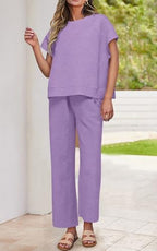 PRETTYGARDEN 2 Piece Sets For Women 2026 Summer Outfits Casual - Image 3