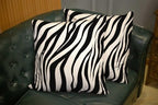 EMMTEEY Zebra Animal Print Pillow Covers 24x24 Throw Pillow Cover Set of 2 - Image 6